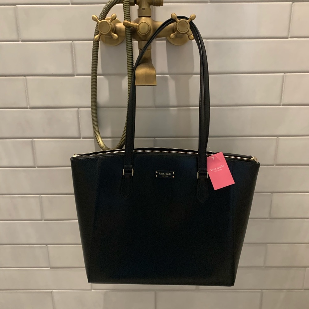 New with tags Kate spade black laptop bag